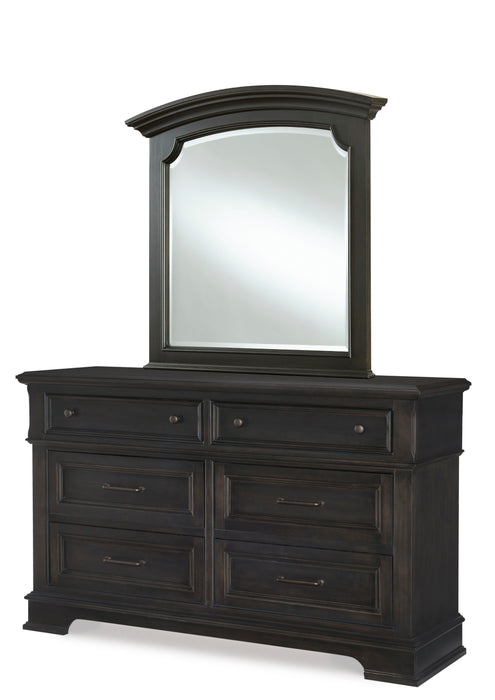 Townsend - Arched Mirror - Black