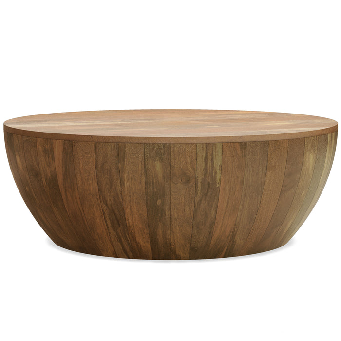 Elmbrook - Drum Coffee Table - Natural