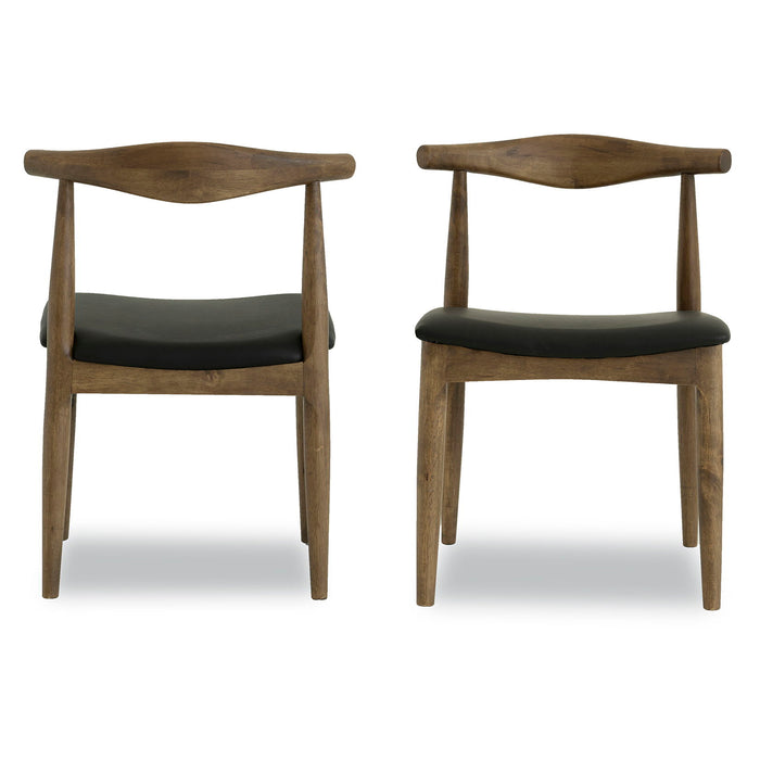 Destiny - Dining Chairs (Set of 2) - Black