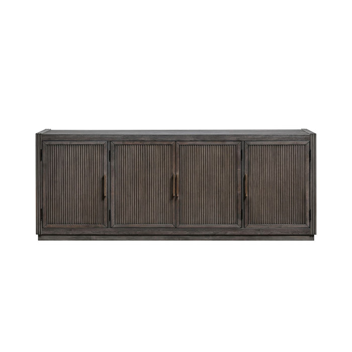 Modern Edge - 77" TV Console - Caffe