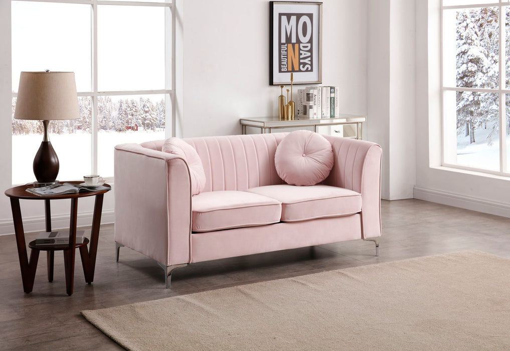 Delray - G794A-L Loveseat (2 Boxes) - Pink
