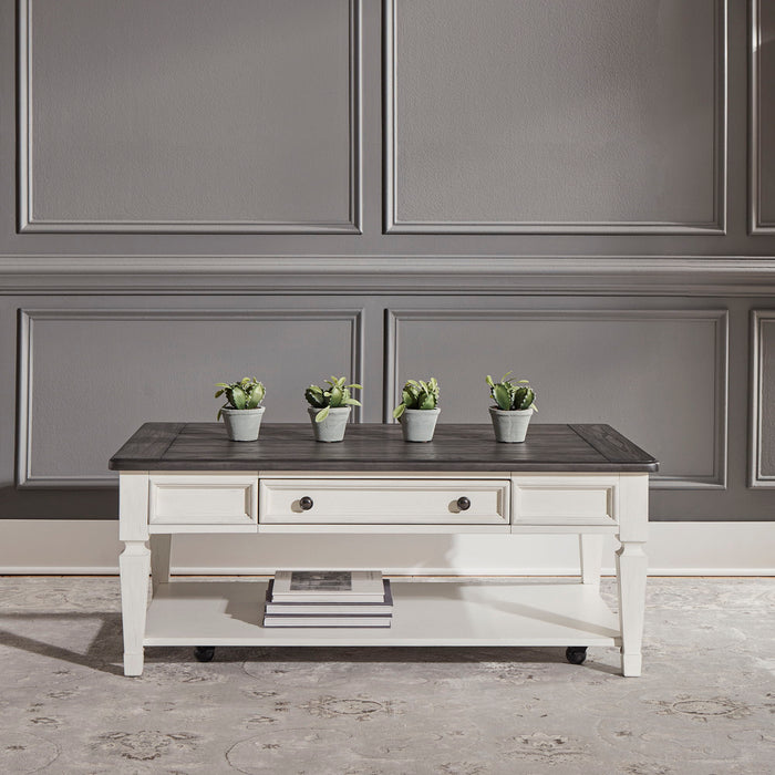 Allyson Park - 3 Piece Table Set - White