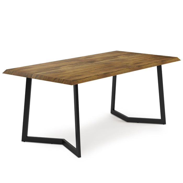 Watkins - Dining Table with Inverted Metal Base
