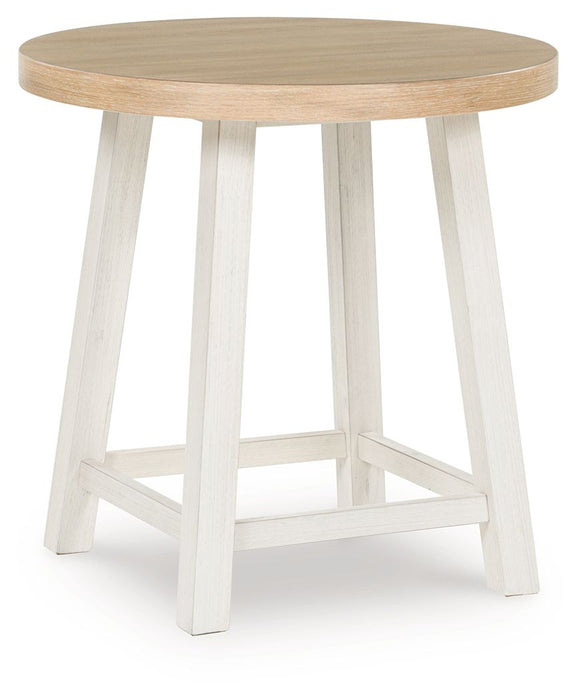Fawndell - Occasional Table Set (Set of 3) - Antique White / Brown
