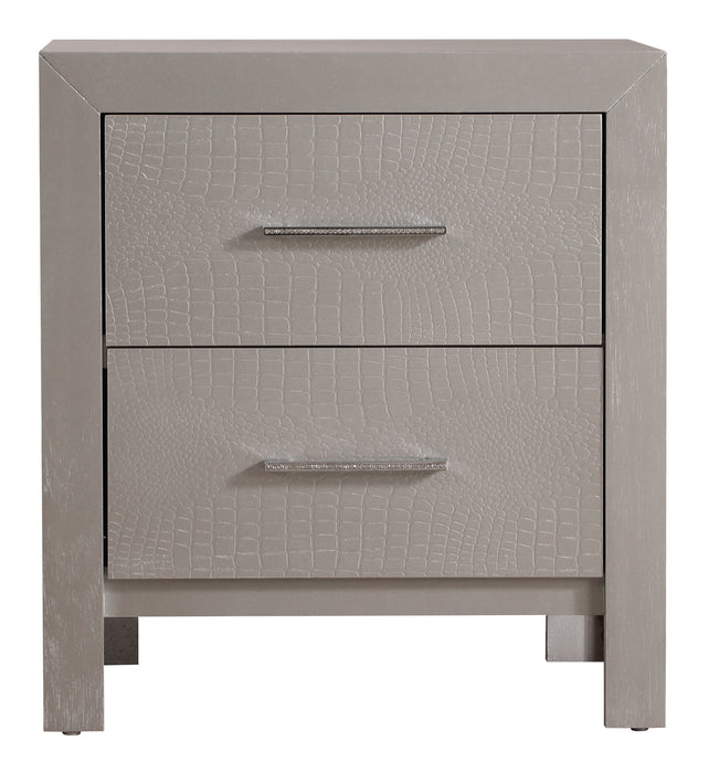 Glades - G4200-N Nightstand - Silver Champagne