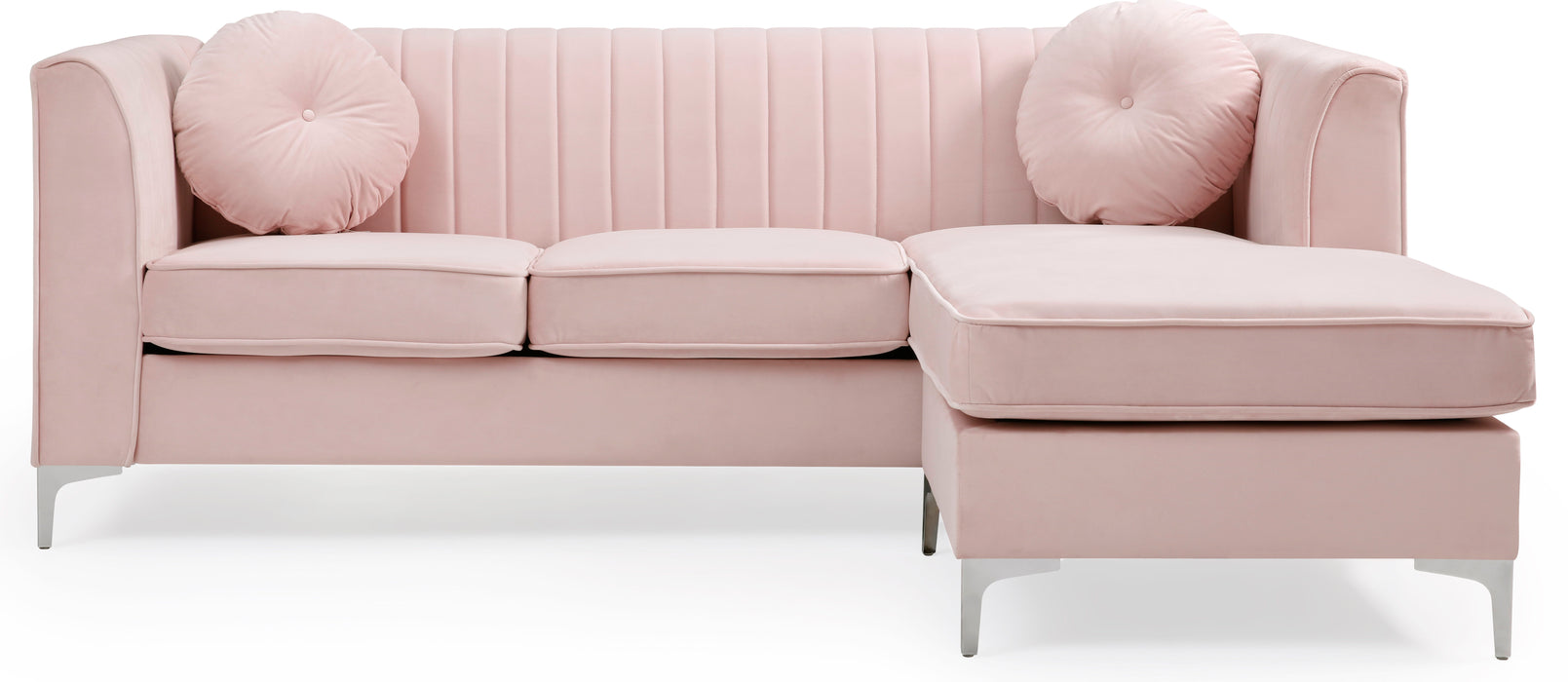 Delray - G794B-SC Sofa Chaise (3 Boxes) - Pink