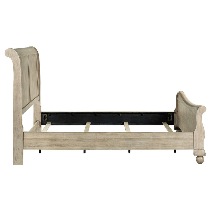 Rustic Traditions - Sleigh Bed