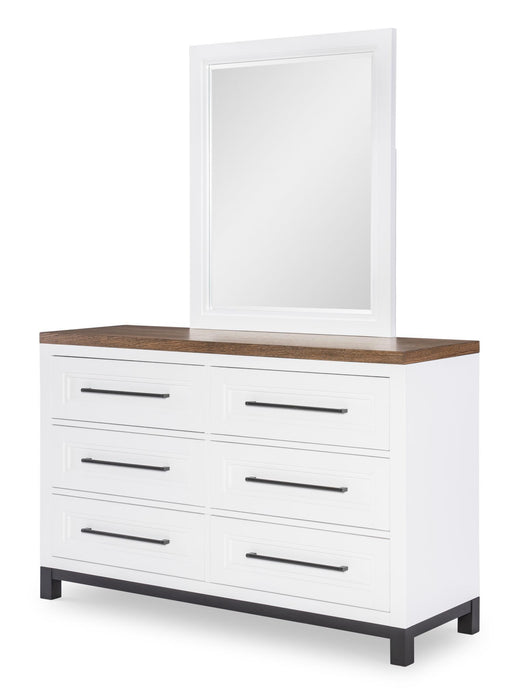Dutton - Mirror - Natural White