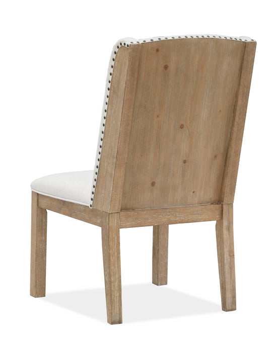 Lynnfield - Dining Side Chair With Upholstered Seat & Back (Set of 2) - Weathered Fawn