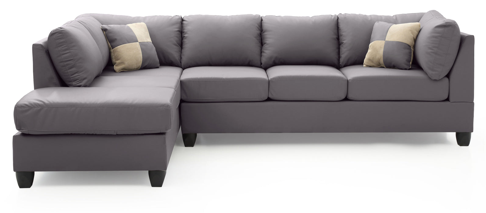 Malone - G642B-SC Sectional (3 Boxes) - Gray