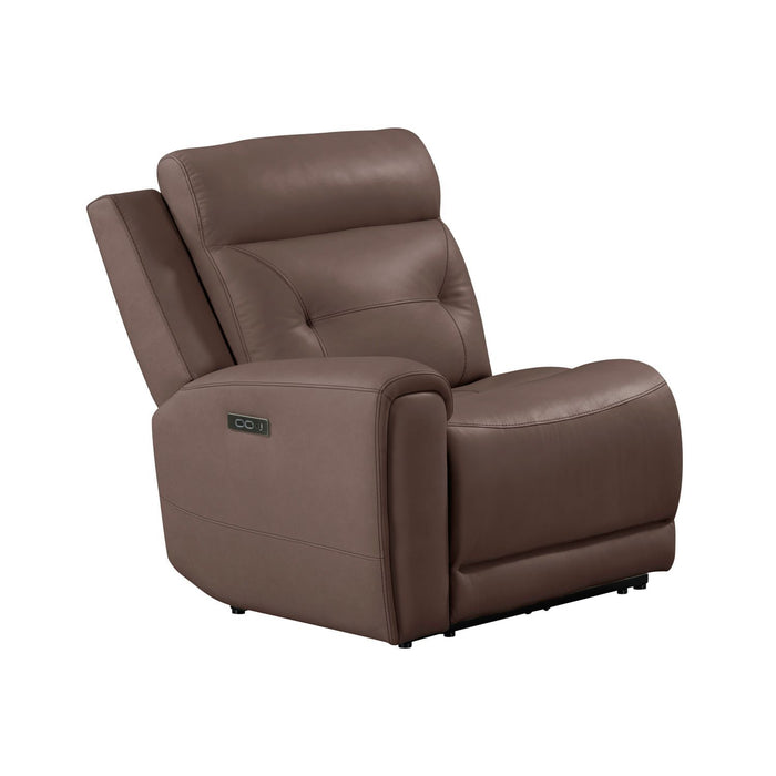Beckham - L Arm Recliner P2 & ZG - Aline Saddle
