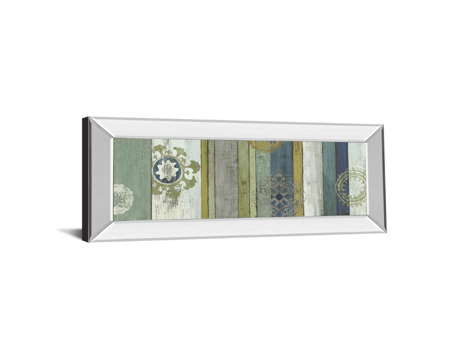 Marrakech I By Aimee Wilson - Mirror Framed Print Wall Art - Green