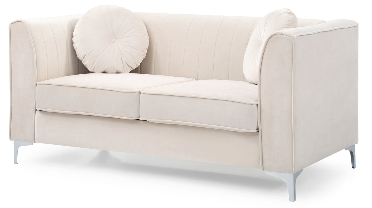 Delray - G797A-L Loveseat (2 Boxes) - Ivory
