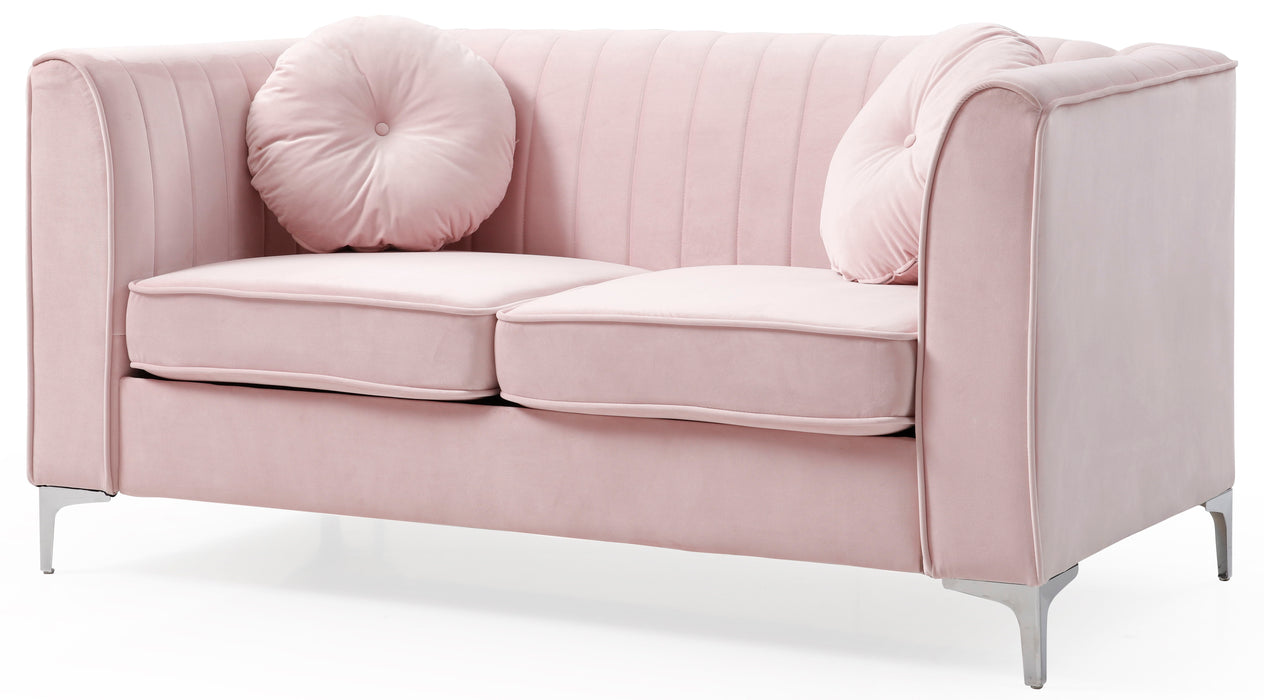 Delray - G794A-L Loveseat (2 Boxes) - Pink