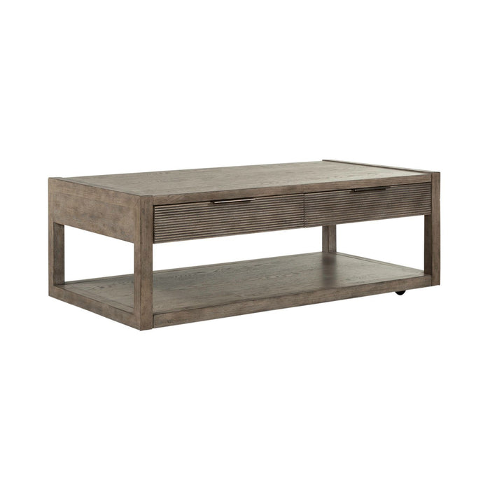 Bartlett Field - 3 Piece Table Set (1 Cocktail 2 End Tables) - Dusty Taupe