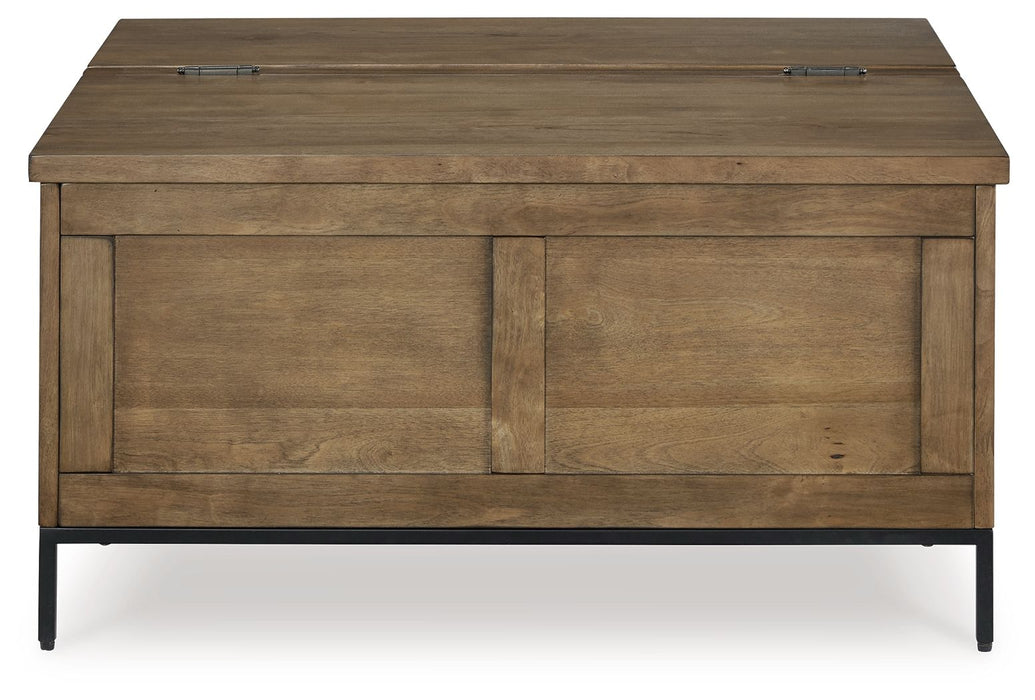 Torlanta - Lift Top Cocktail Table - Brown