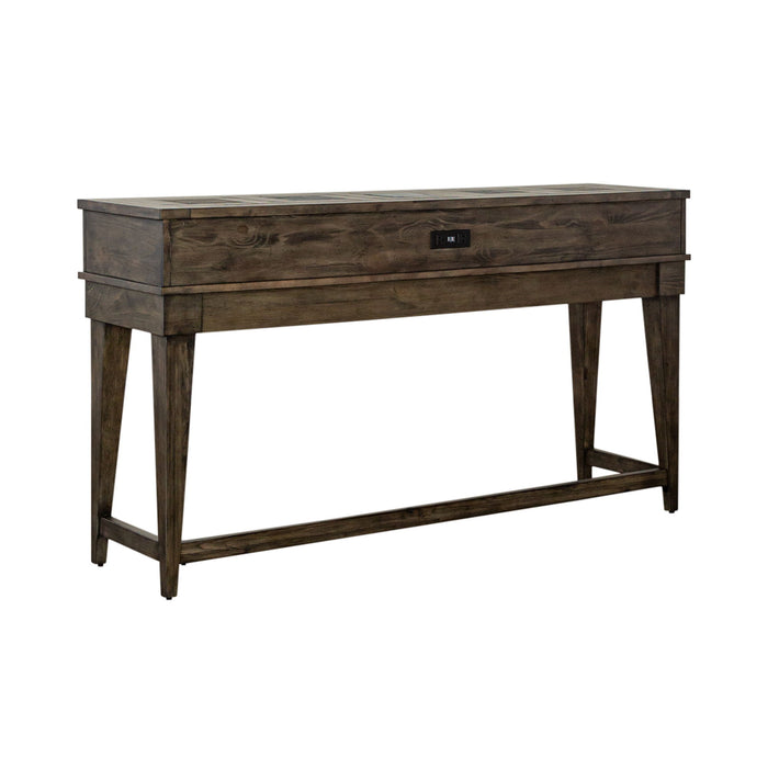 Arrowcreek - Console Bar Table - Weathered Stone