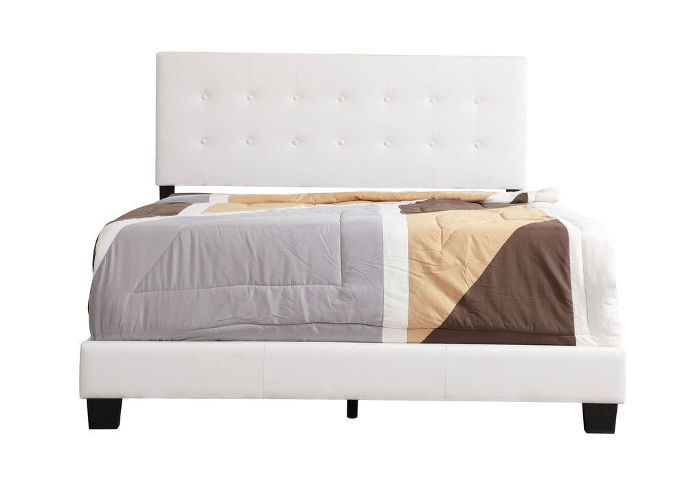 Caldwell - G1305-QB-UP Queen Bed - White
