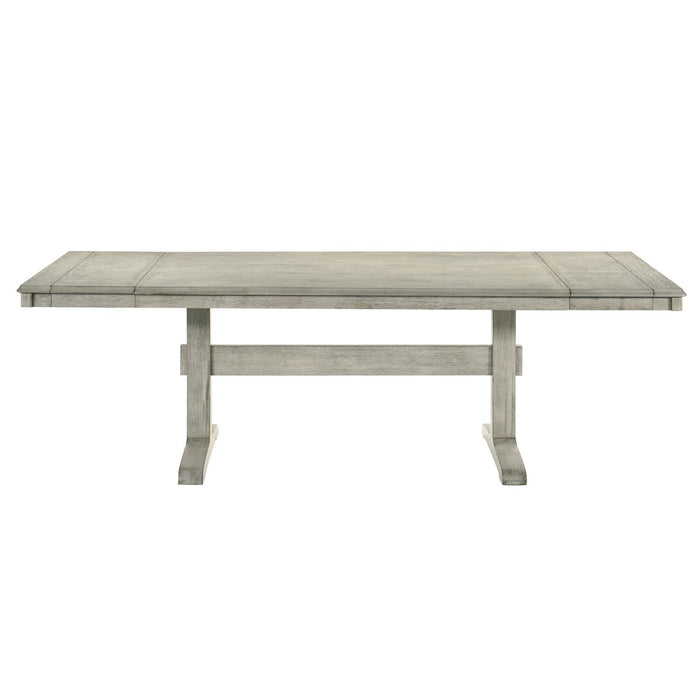 Hallendale - Trestle Table - Gravel Wash
