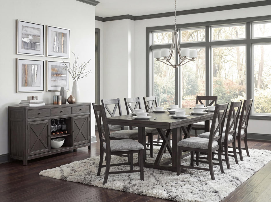 Briarwood - X-Back Side Chair (Set of 2) - Sable