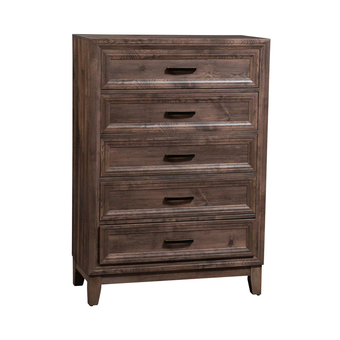 Ridgecrest - 5 Drawer Chest - Cobblestone