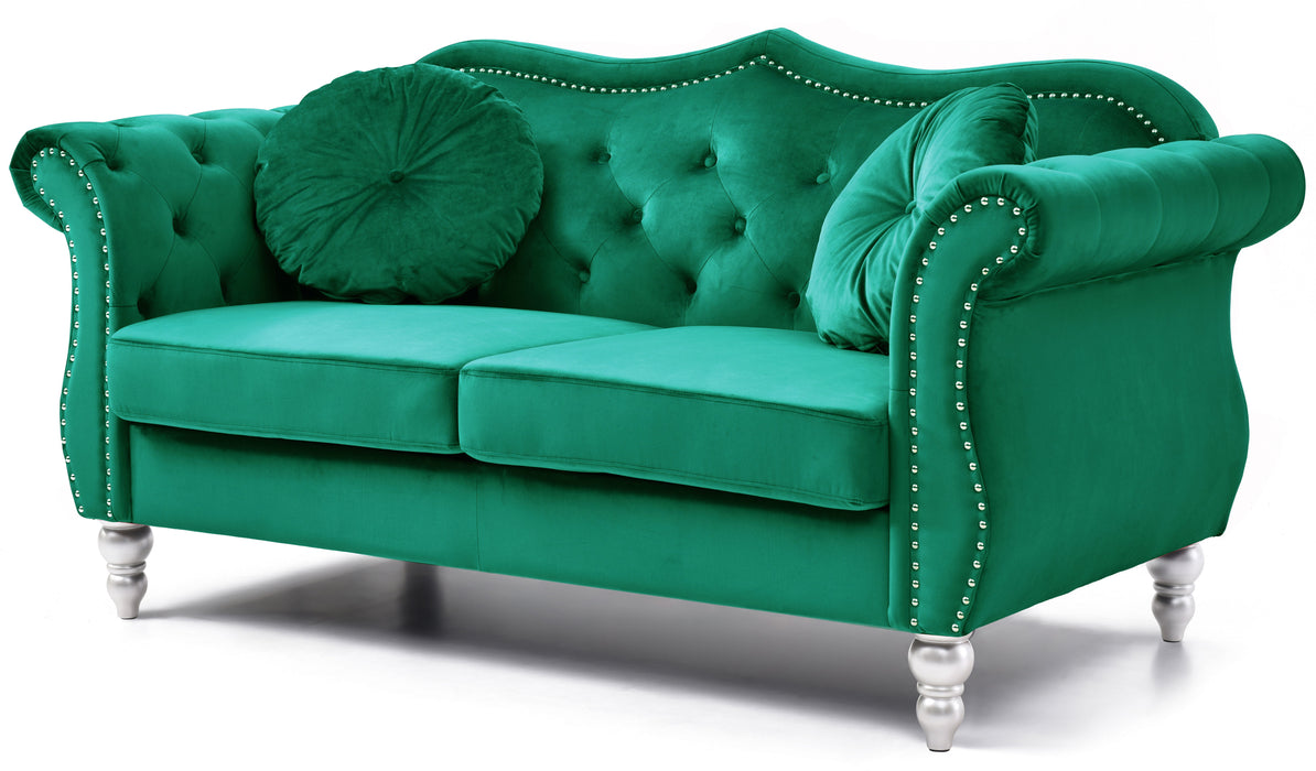 Hollywood - G0662A-L Loveseat - Green