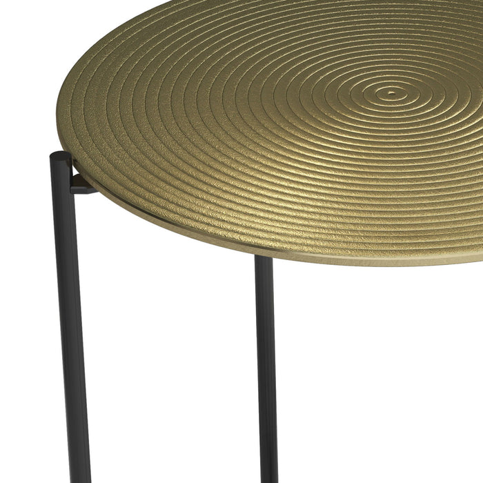 Oliver - Side Table - Gold / Brass