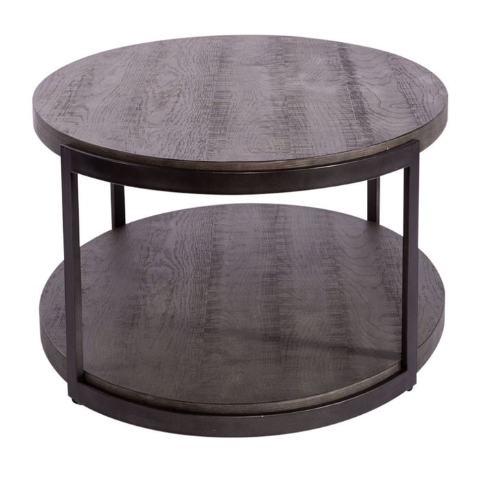 Modern View - Oval Cocktail Table Top - Gauntlet Gray