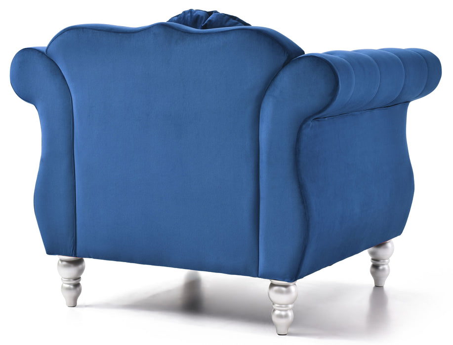 Hollywood - G0661A-C Chair - Navy Blue