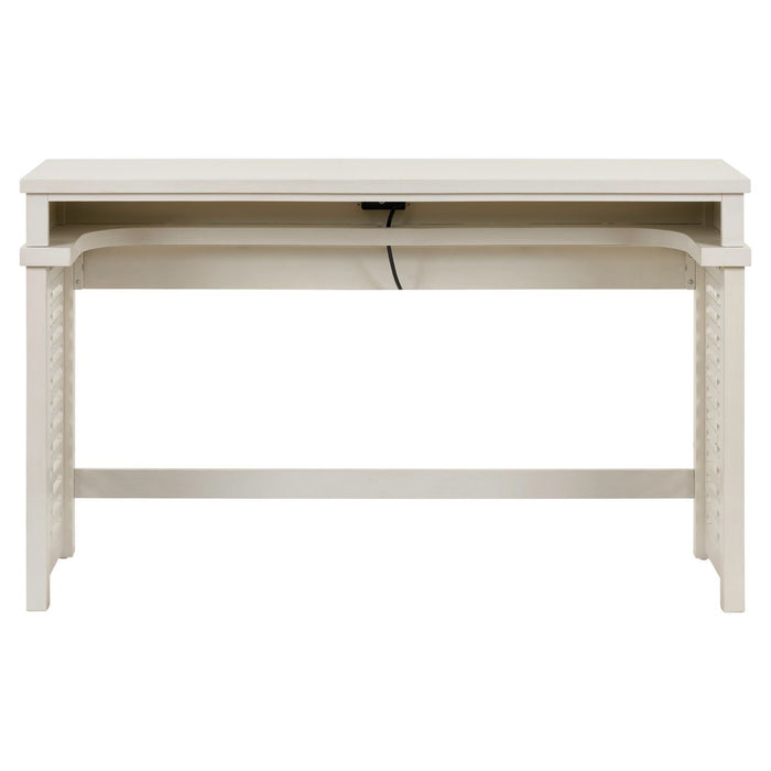 Berkley Square - Sofa Bar Console - Linen & Khaki