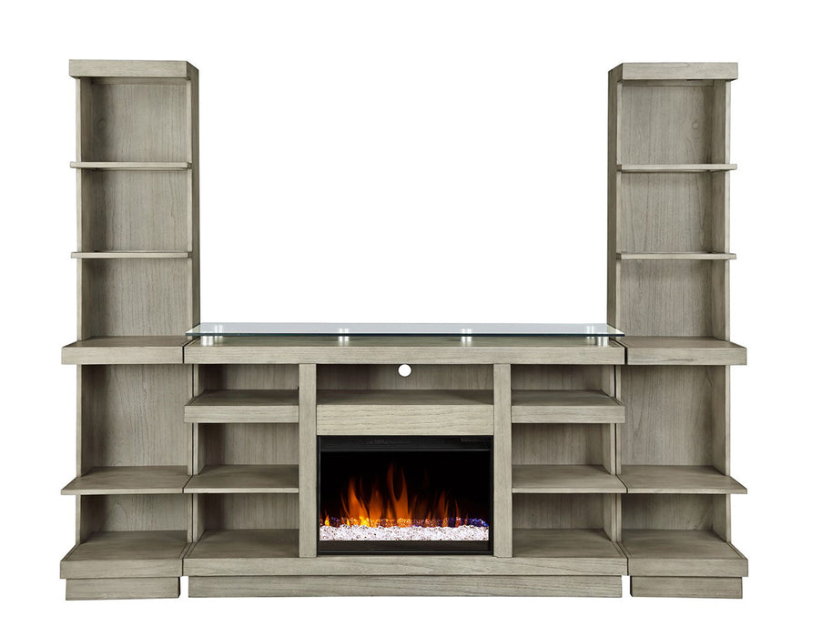 Bridgevine Home - Celino Fireplace TV Stand - Beige