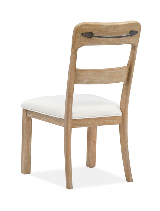 Lynnfield - Dining Side Chair With Upholstered Seat (Set of 2) - Weathered Fawn