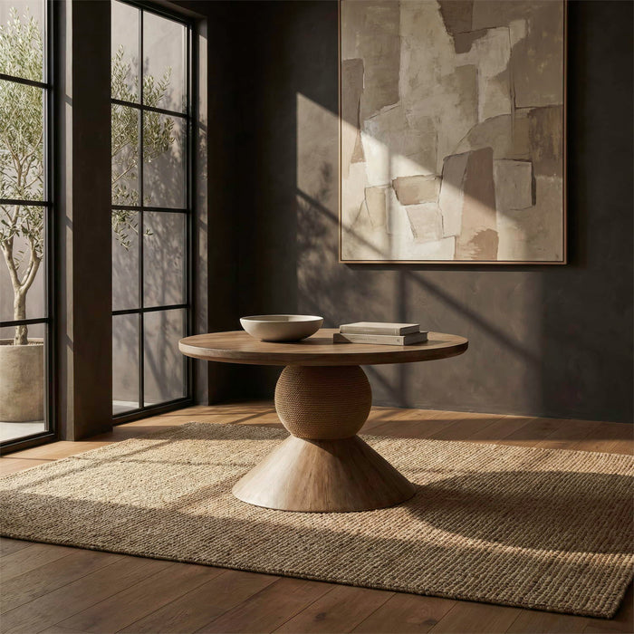 Briarcrest - Round Cocktail Table Base - Tobacco