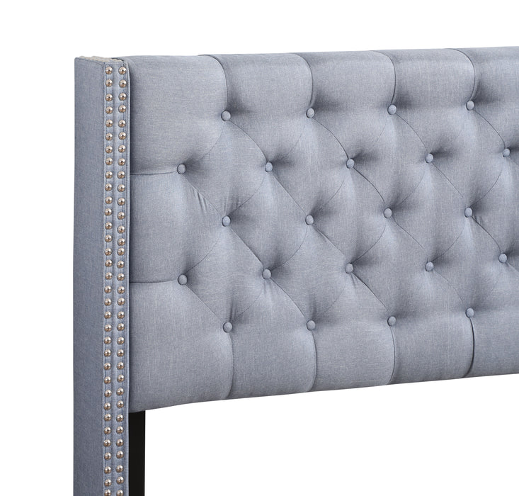 Julie - G1951-FB-UP Full Upholstered Bed - Blue