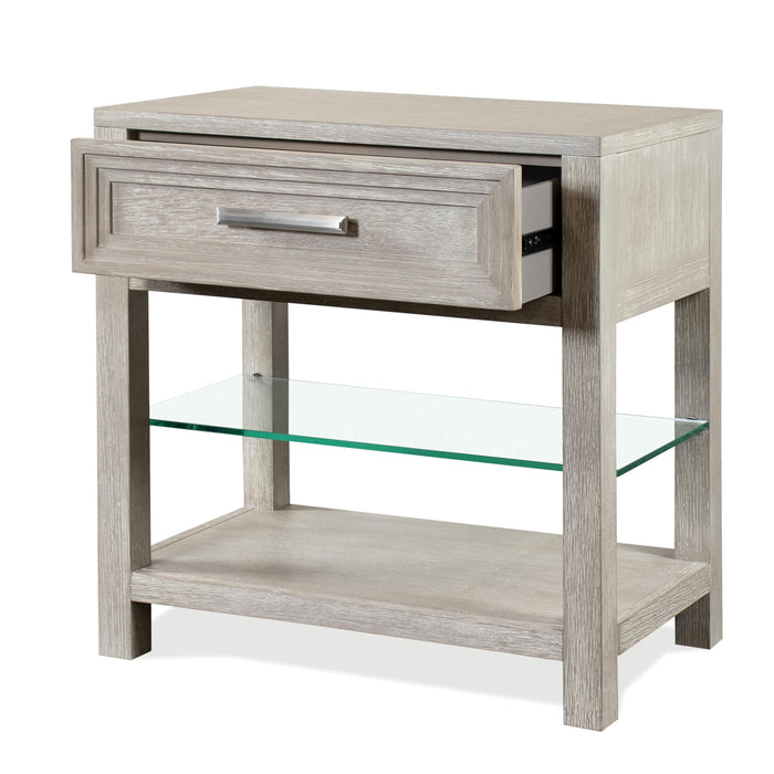 Cascade - One Drawer Nightstand - Dovetail
