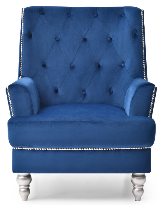 Pamona - G0913-C Chair - Navy Blue