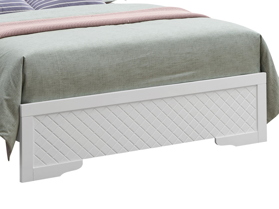 Verona - G6790C-KB3 King Bed - Silver Champagne