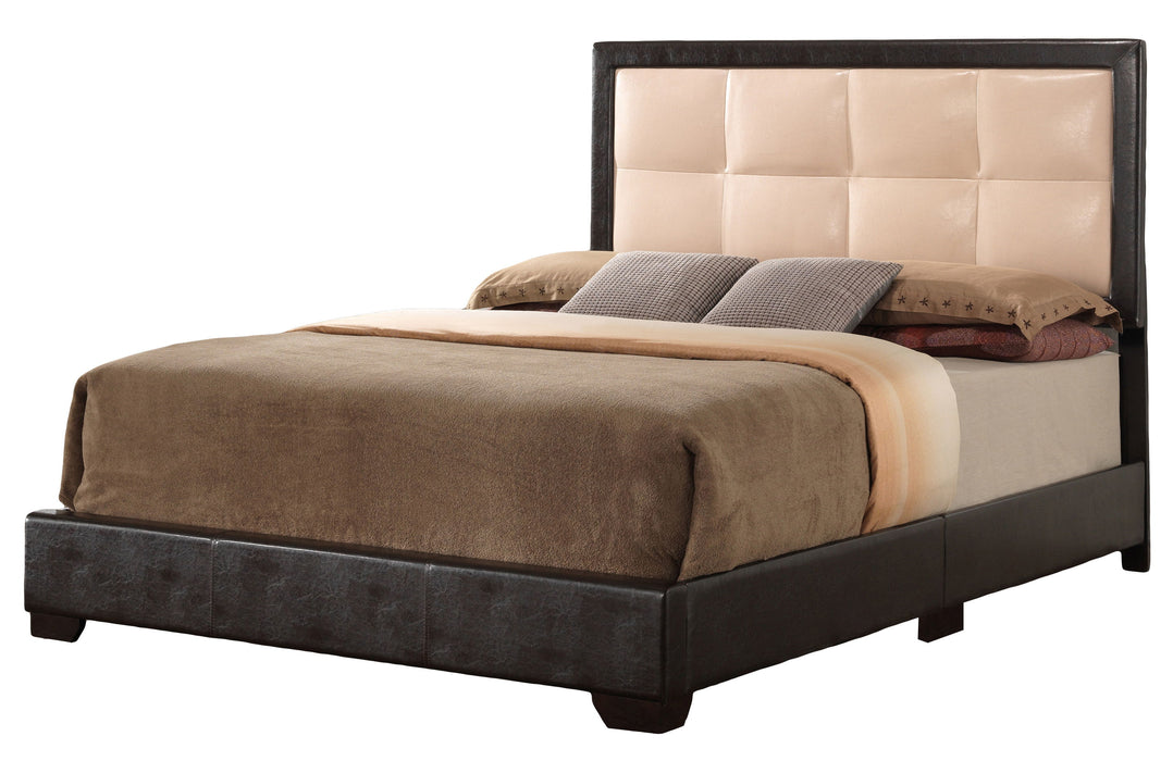 Panello - G2588-QB-UP Queen Bed - Light Brown