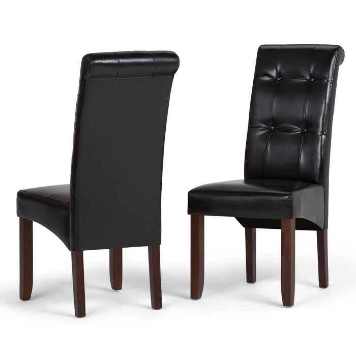 Cosmopolitan - Deluxe Tufted Parson Chair (Set of 2)
