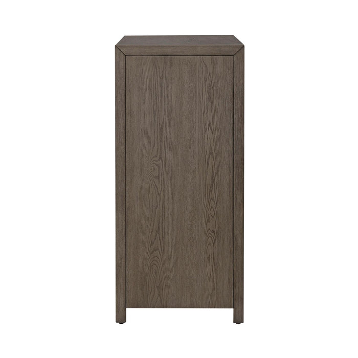 Chatfield - Accent Console - Antique White / Tobacco