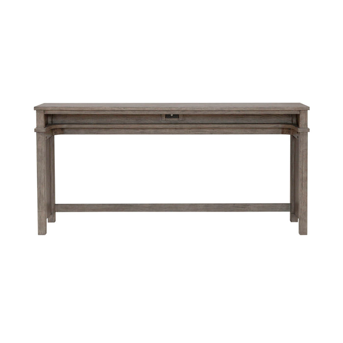 Skyview Lodge - Console Bar Table - Cobblestone