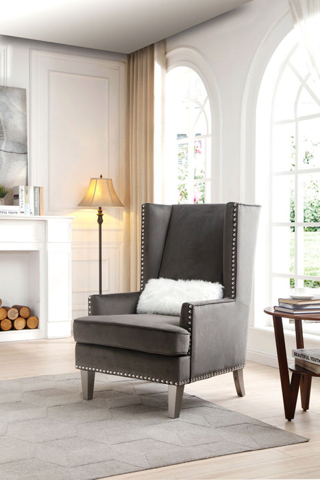 Wilshire - G0951A-AC Chair - Dark Gray