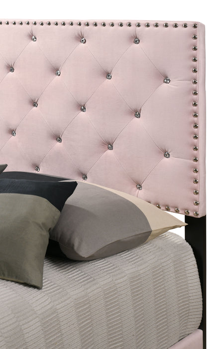 Suffolk - G1406-TB-UP Twin Bed - Pink