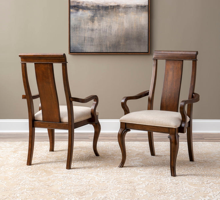 Coventry - Arm Chair (Set of 2) - Dark Brown
