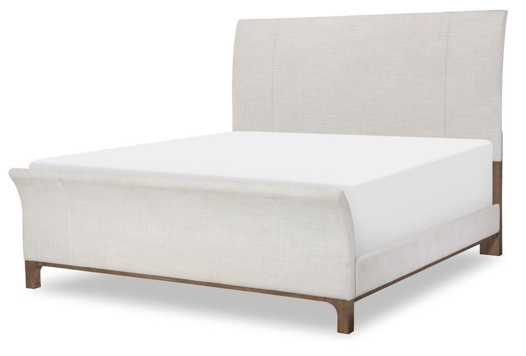Harmony - Complete Upholstered Sleigh Bed - Ovation Tweed