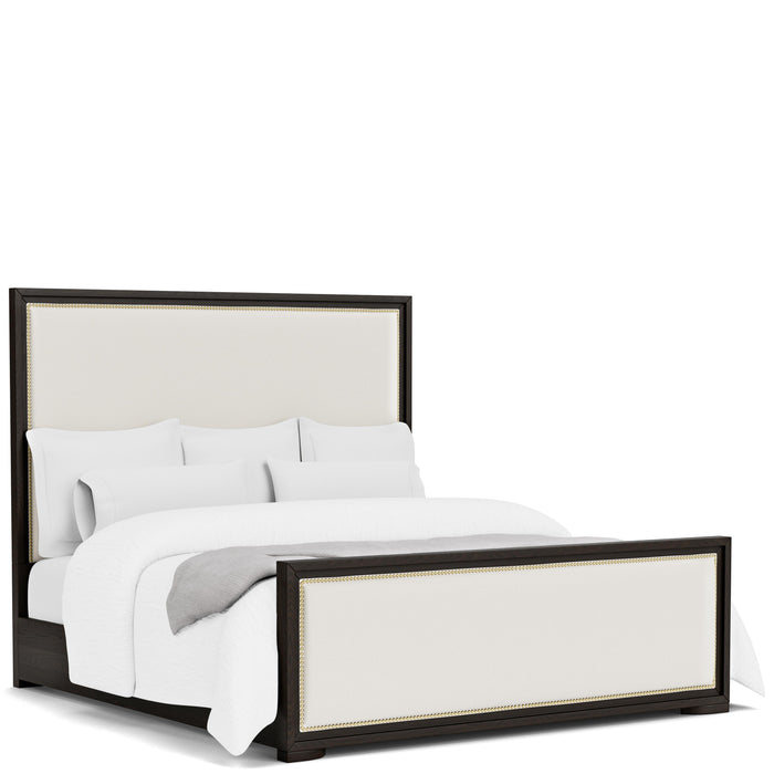 Lydia - Queen Upholstered Bed - White