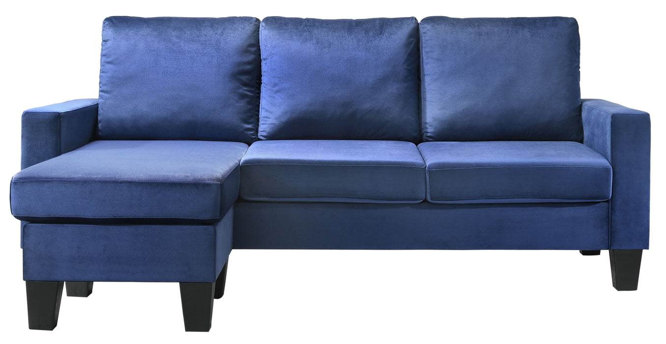 Jessica - G0514-SCH Sofa Chaise - Navy Blue