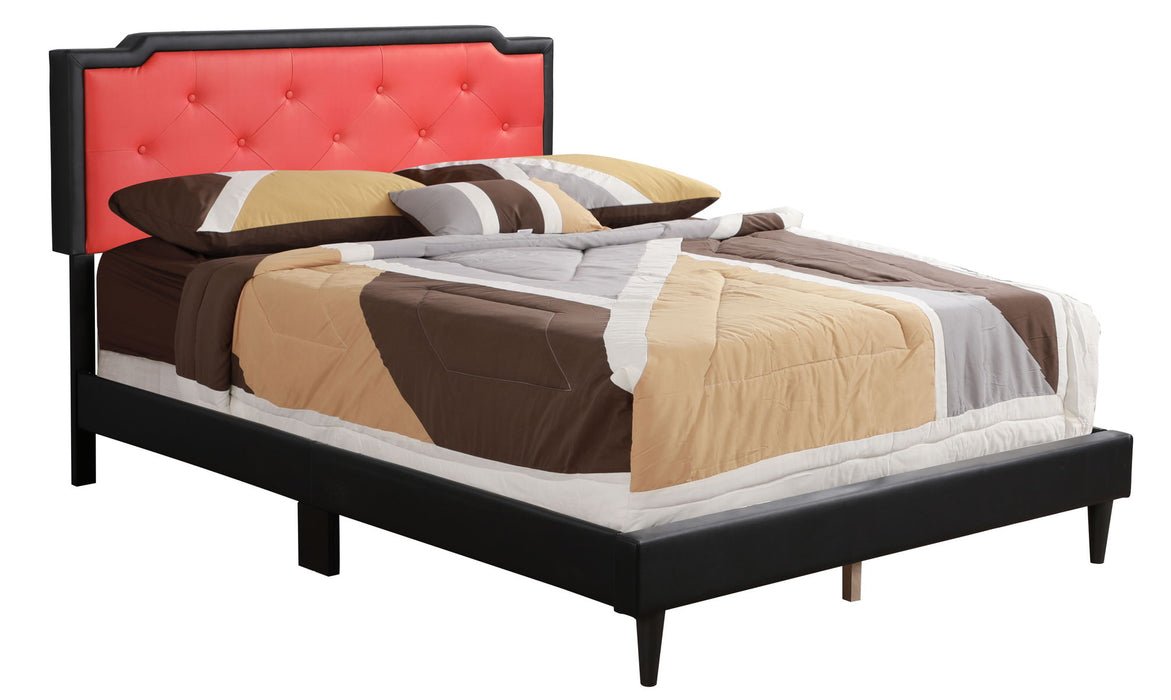 Deb - G1120-KB-UP King Bed (All in One Box) - Black