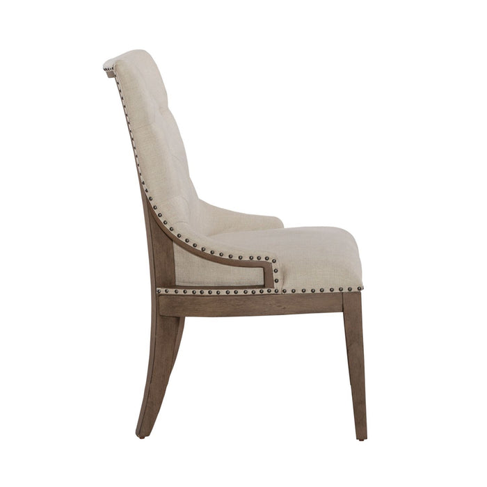 Americana Farmhouse - Upholstered Shelter Side Chair