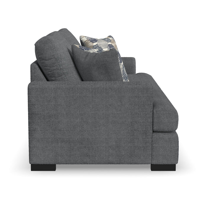 Willow - Fabric Stationary Extra Large Two-Cushion Sofa